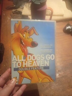 Source Unknown All Dogs Go To Heaven Double Feature - Blue & Yellow Cover